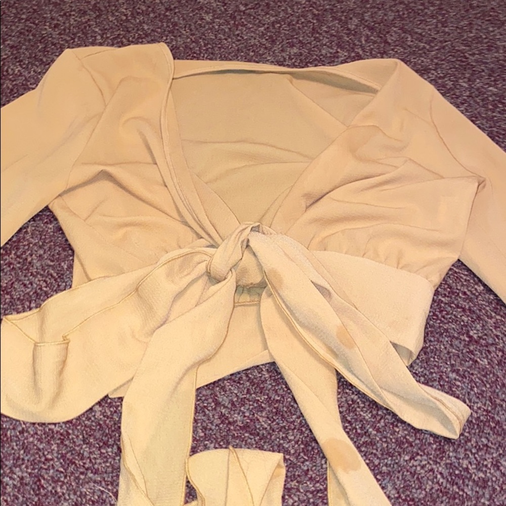 Wrap blouse